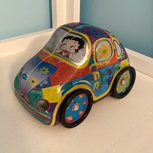 Betty Boop Tin Car